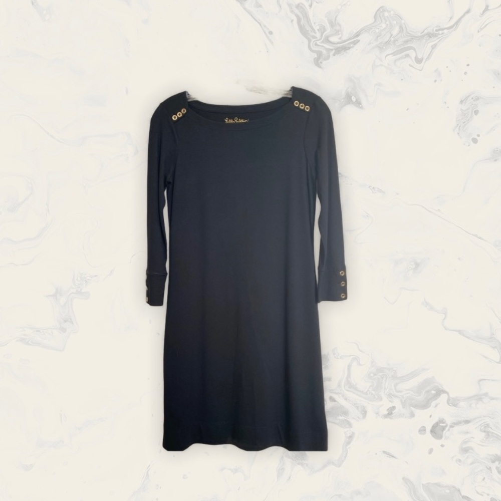Lily Pulitzer Sophie Dress Black